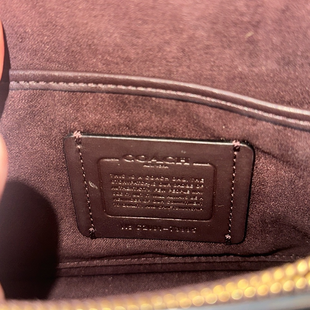 Coach Black Tabby Shoulder Bag - Picture 8 of 12